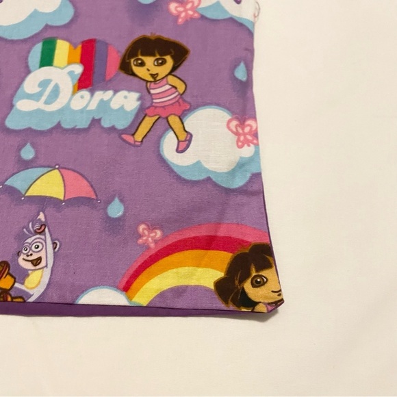 Dora the Explorer Pillowcase Homemade 15” x 13” Pillow Case - Picture 4 of 14